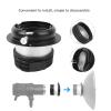 Alloy Adapter Convertor for Mount to for Mount, Flash Adapter, Photography Accessory with Compact Size, Alloy Material for Softbox Flash view 2