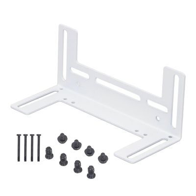 Aramox Computer Fan Bracket, Stainless Steel Quiet PC Mount, Optimized Cooling and Noise Reduction for 8cm 9cm 12cm Fans in Gaming or Office Setup (White)