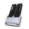 M.2 SSD Enclosure Offline Cloning M.2 Dual Disk Array NVME/SATA Enclosure 8T PD100W 10Gbps SSD Docking Station Reader view 2