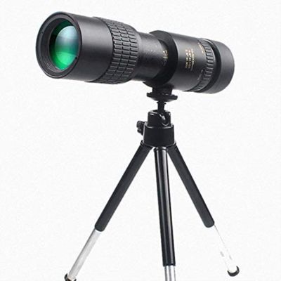 4K 10-300X40mm Telephoto Zoom Monocular Telescope - Ideal for Bird Watching, Camping, Hiking, Travel, and Live Concerts