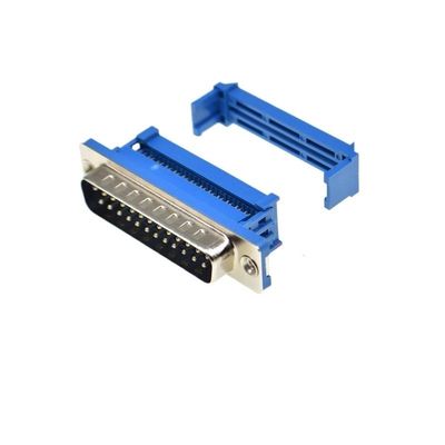2/5pcs Db9 Db15 Db25 Db37 Male Female Plug Serial Port Connector IDC Crimp Type D-Sub Rs232 Adapter(DB25 Male,5Pcs)