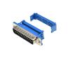 2/5pcs Db9 Db15 Db25 Db37 Male Female Plug Serial Port Connector IDC Crimp Type D-Sub Rs232 Adapter(DB25 Male,5Pcs) view 1