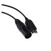 Treayes F&T>D*I RS485 USB to DMX512 XLR 5PIN 5P Female/Male DMXCONTROL Freestyler ARTNET QLC+ Magic Q to Stage Controller KABLE(1.8M,5P XLR Mail B) view 1