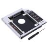 Aramox 12.7mm Aluminum SSD Enclosure Hard Drive with Bracket for Laptop, Easy Installation, DualBoot Support, Compatible with 2.5 Inch Laptops view 4
