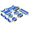 2/5pcs Db9 Db15 Db25 Db37 Male Female Plug Serial Port Connector IDC Crimp Type D-Sub Rs232 Adapter(DB25 Female,5Pcs) view 2