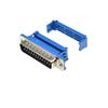 2/5pcs Db9 Db15 Db25 Db37 Male Female Plug Serial Port Connector IDC Crimp Type D-Sub Rs232 Adapter(DB25 Female,5Pcs) view 4
