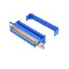 2/5pcs Db9 Db15 Db25 Db37 Male Female Plug Serial Port Connector IDC Crimp Type D-Sub Rs232 Adapter(DB37 Female,2Pcs) view 1