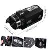 SEWACC Touchscreen Digital Video Camera Lightweight Portable Camcorder for Vlogging Filming with Built-in Mic and Easy Navigation for Beginners view 2