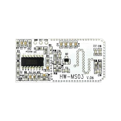 Applicable to Motion Radar Sensor HW-MS03 2.4GHz to 5.8GHz Human Body Induction Switch RCWL-0516 Microwave Radar Sensor Module for DIY(HW-MS03)