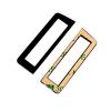 Camera LCD Display External Window Glass, Compatible for Nikon, D4 Small Protective External Window Glass Camera Replacement Part Tape view 1