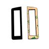 Camera LCD Display External Window Glass, Compatible for Nikon, D4 Small Protective External Window Glass Camera Replacement Part Tape view 3