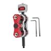 360 Degree Rotation Articulating Arm with Double Ball Head, Adjustable Aluminum Alloy Monitor Arm with 1/4 Inch Screw - Durable Flexible Clamp, Ideal for Camera Monitor Arm Mou view 1