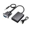 ACGTUY HD 1080P to HDMI Converter Adapter with 3.5mm Audio Video Cable Input HDMI Output for Computer TV Projector view 1