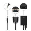 ACGTUY HD 1080P to HDMI Converter Adapter with 3.5mm Audio Video Cable Input HDMI Output for Computer TV Projector view 4