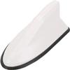 JSFZM Shark fin Antenna Car Shark Fin Aerial Antenna for X5 F15 2014-2018, ABS Material Fin Roof Aerial Auto Radio Aerials Signal with Adhesive Base(White/B) view 2