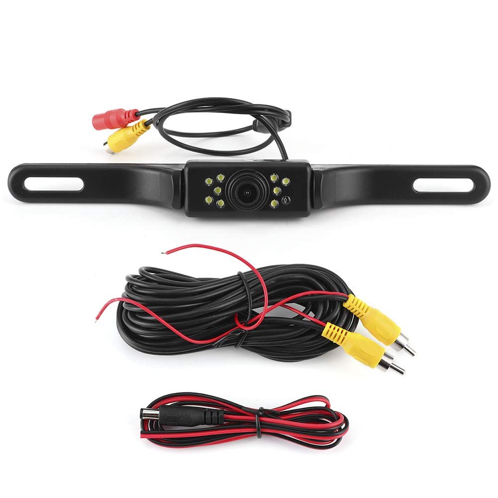 149 View Angle Reversing Backup Camera, Car Rearview Camera with 9 LED Lights, IP69 Parking Sensor for Car Truck RV Lorry, Wide Angle Lens with Mounting Bracket