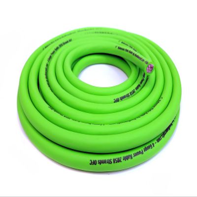KnuKonceptz Kolossus Flex Kable OFC 8 Gauge Power Wire Copper Cable (Green, 150 Feet)