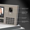 Garosa Fingerprint Time Clock 4 in 1 Face Recognition Password Card Employee Attendance Machine with 500 Facial 1500 Fingerprint Capacity for Office Factory School Hotel (US Plug) view 2