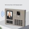Garosa Fingerprint Time Clock 4 in 1 Face Recognition Password Card Employee Attendance Machine with 500 Facial 1500 Fingerprint Capacity for Office Factory School Hotel (US Plug) view 3