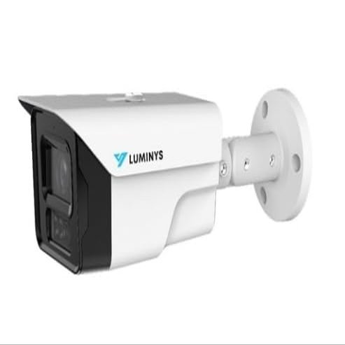LumiNightKing N4B-4VA2 Bullet IP Security Camera, 4MP, 2.8mm Lens, White