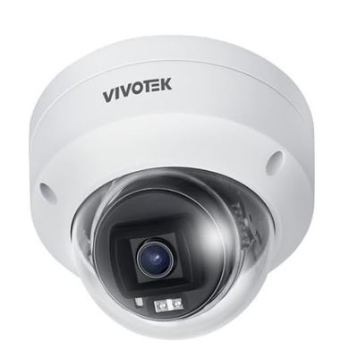5MP Outdoor Fixed Dome AI Security Camera, FD9380-HV-V2 C-Series, 2.8mm Lens, Smart IR, IK10, White