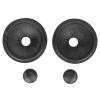 ChuyTrading Speaker Cone Drum Paper, Subwoofer Cones with Rubber Surround, 1 Inch Inner Diameter for 5 Inch Speakers, Replacement Parts for Enhanced Sound Quality, Includes view 1