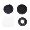 KIMISS Camera Lens Replacement Fit for Osmo Action 5Pro 185 Wide Angle HD Optical Glass Lens with Cap for Action Sports Enthusiasts view 1