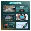 170 Degree 1920 x 1080P AHD Trunk Handle Car Rear View Camera Compatible with Focus 3 MK3 C MAX Vehicle Night Vision Reversing(CVBS480P-125deg) view 2