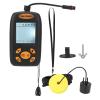 Handheld Fish Finder with LCD Display, Portable Fish Depth Finder Sonar Sensor, Fishfinder for Kayak Boat Lake Fishing, Detects Fish Schools Depth Weeds Rocks with 25ft Sensor Cab view 1