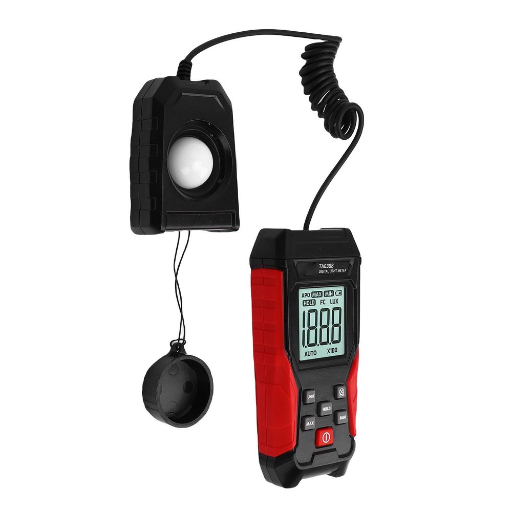 Aramox Digital Light Meter, Handheld Luxmeter with High Accuracy, Compact Design for Photography and Professional Use