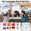 OICIIDO AI Translation Smart Glasses with Chat GPT for Men and Women - Real-time Translator 164 Languages, Music Playback & Hands-Free Calls for Daily Use, Travel view 2