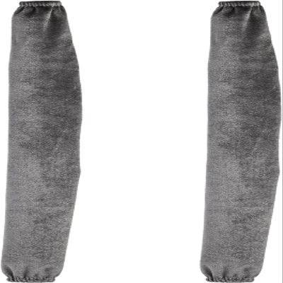 Chandelier Cord Cover Gray 2 Pack with Touch Fasteners,70.8inches Brushed Polyester Fabric Chain Sleeve for TV Cord Cover Decorative Wire Hider Easy Install Convenient for Wire Management
