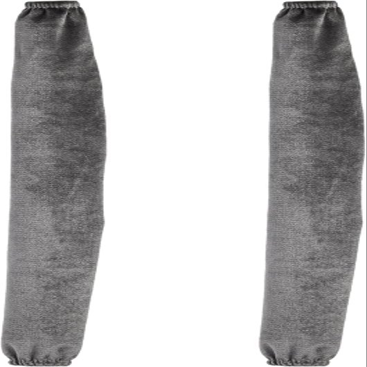 Chandelier Cord Cover Gray 2 Pack with Touch Fasteners,70.8inches Brushed Polyester Fabric Chain Sleeve for TV Cord Cover Decorative Wire Hider Easy Install Convenient for Wire Management