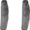 Chandelier Cord Cover Gray 2 Pack with Touch Fasteners,70.8inches Brushed Polyester Fabric Chain Sleeve for TV Cord Cover Decorative Wire Hider Easy Install Convenient for Wire Management view 1