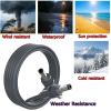 10FT Starlink Mini Power Cable  Waterproof DC to DC Replacement Cord in Gray (3M) for Reliable Outdoor Performance view 3