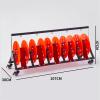 Electrical Wire Spool Rack with Wheels, Heavy-Duty Cable Dispenser for Easy Unrolling and Transport of Large Reels view 2