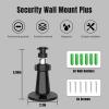 Blink Outdoor Camera Mount 2 Pack, 360 & 90 Adjustable Wall Mount Bracket Compatible with Blink Outdoor 4/Outdoor 2K+/Outdoor 3rd/Indoor, Durable ABS Security Camera Mount for Indoor/Outdoor Use view 3