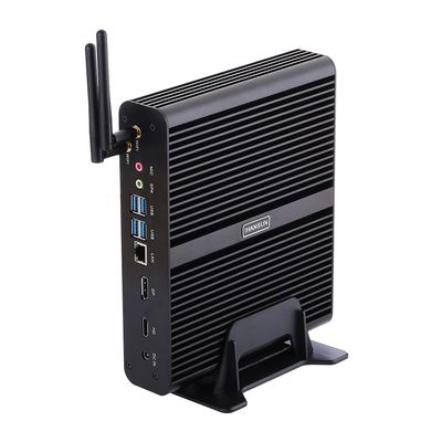 4K Fanless Mini PC, Desktop Computer, Server, Intel Comet Lake Six Cores I7 10710U 10810U, BM14, DP, HDMI, LAN, 32G RAM DDR4, 256G SSD, 1TB HDD