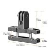 Chuhals for Bicycle Mount Clamp Holder for Insta360 X5 X4 for GoPro 12 11 10 for DJI for Action 5Pro/4/3 Sports Camera view 3