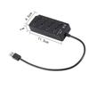 DECHOUS Port USB Hub with Individual Off Switches Superspeed Data Transfer Built Overcurrent Protection and Portable USB Splitter for Laptop PC Tablet Smartphone Black view 2