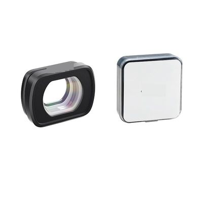 Chuhals for Macro/Wide-Angle Lens for DJI for Osmo for Pocket3 for Optical Glass Magnetic Attach for Aluminum Frame for POCKET3 Action Camera(Wide Angle Lens)