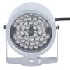 Keenso Night Vision Infrared Light, High Sensitivity Surveillance Fill Light for Road Surveillance, 48 LEDs, IR Infrared, Suitable for Various Cameras, ABS + Aluminum Alloy view 4