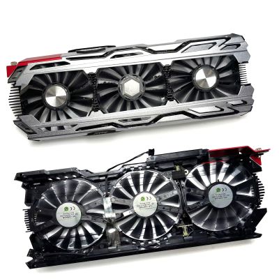 0.35A 85MM 4PIN DC12V GPU Fans for INNO3D GTX1060 1070 1070ti 1080 1080ti X3/4 Graphics Card Cooling Fan CF-12915S