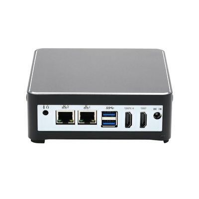 ANDAQI Firewall Hardware, OPNsense, VPN, Network Security Appliance, Router PC, J4125, RS50, AES-NI, 2 x I211, 4 x USB, 2 x COM, Type-C, 2 x HDMI, 8G RAM, 64G SSD