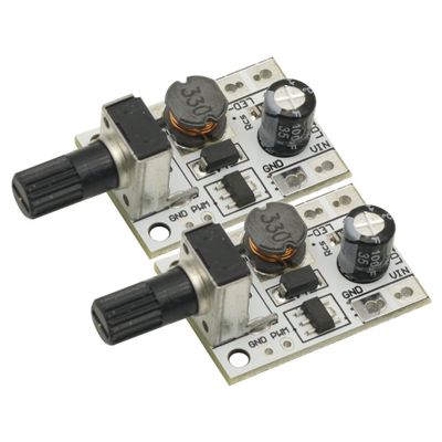 2PCS DC6-24V 20W Adjustable Brightness LED Driver PWM Controller DC-DC Step-Down Constant Current Converter