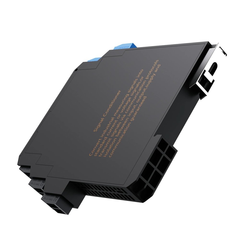 ONTYLTFP Multi-Channel DC24V 35mmDIN Signal Isolation Distributor 4-20mA to 0-10V 0-5V 1-5V 1 in 1 Out DC(Output 1-5v)