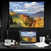 60'' 4:3 HD Projection Screen Foldable Anti-Crease Portable Projector Movie Screen for Home Theater Presentation Education Public Display(133 Inch 4:3) view 2