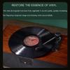 EHVYBDX Portable Vinyl Record Player,Multi-Function Record Player,Retro Phonograph,33/45/78Rpm Lp Vinyl Turnable Player,Double Full-Range Speakers,Brown,Retro Decoration for Living Ro view 2
