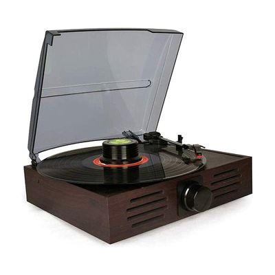 EHVYBDX Record Player Gramophone Record Player Turntable Wireless Portable LP Phonograph 3-Speed Belt-Drive Turntable Re