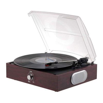 EHVYBDX Vinyl Player Vintage,Record Player Turntable with Stereo Speakers Portable Nostalgic Record Player Portable Table Turntables Video Case in Input Recording Albums Component Pow